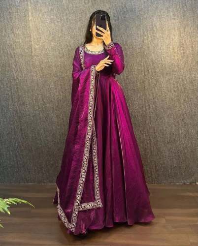 KR fandi silk gown 