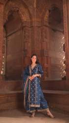 Premium Sharara Mahek Kurti pent and dupatta 