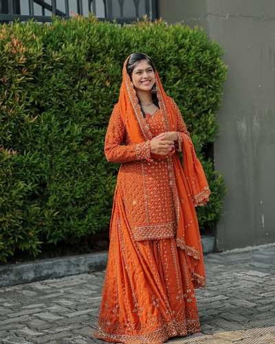 Traditional Panjabi Suit With Plazzo 