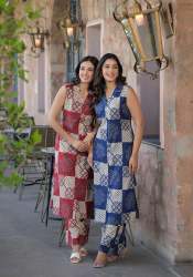 Trendy Office & Casual Kurti Pant Set for Women â€“ Heavy Poly Rayon, Short Sleeve