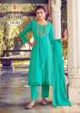 Sifli Georgate With Fancy Embrodery work kurti thumb 6