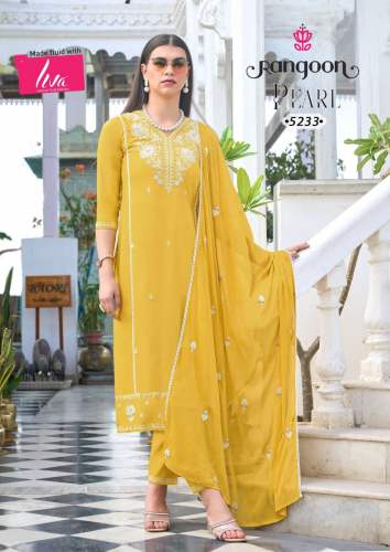 Viscos Rayon Fancy Work kurti 