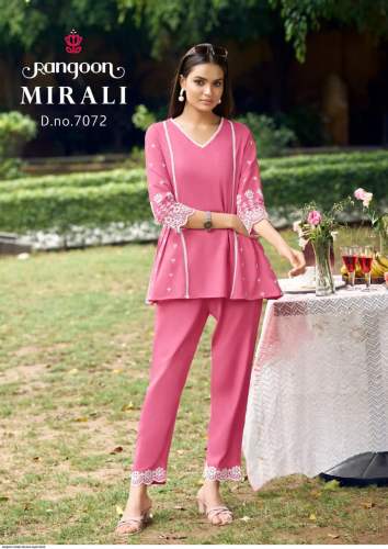 Viscose Rayon Chiffly kurti
