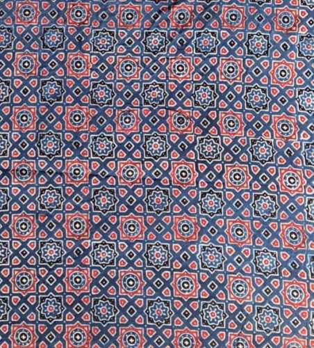 Ajrakh Block Fabric