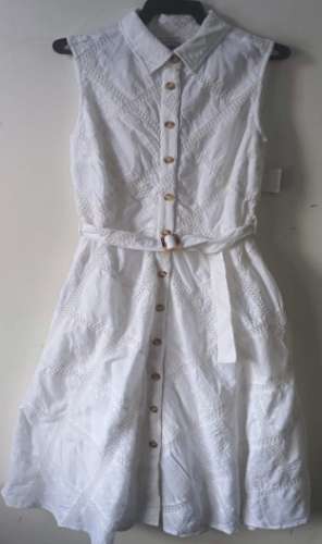 100% Cotton Girls Patch Dress 