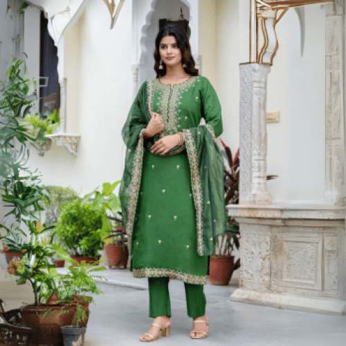 3 Piece Kurti Pant Set