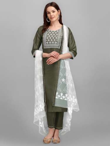 Designer Top bottom and dupatta set manufacturer