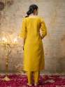  Mausted Women Kurta and Pant Sets Simar Silk fabric thumb 3