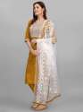 mustard cottone top bottom dupatta set wear manufactuer thumb 3