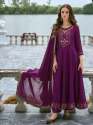 purple-women-silk-blend-kurta-pant-dupatta-set-man