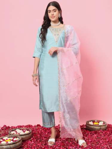 PPTOSS RETAIL PRIVATE LIMITED sky top bottom duppta collection manufaturer