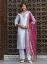women-chanderi-kurta-pant-dupatta-set-9651