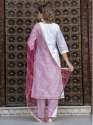 Women Chanderi Kurta & Pant Dupatta Set 9651 thumb 3