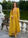 yellow-women-silk-blend-kurta-pant-dupatta-set-man