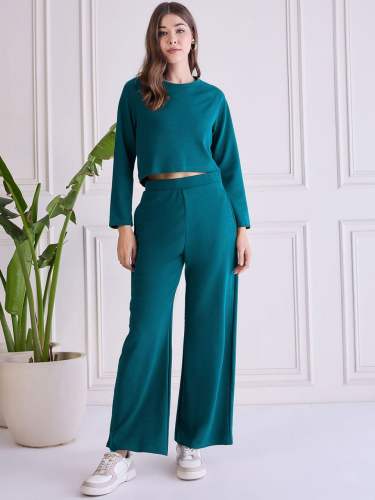 Round Neck Full Sleeve Co-Ord Set