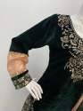 Velvet Embroidery Work Ready made Suit thumb 8
