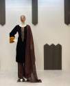 Velvet Sequence Embroidery Work Palazzo Suit thumb 4