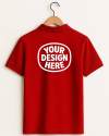 Red Custom Polo T-Shirt thumb 1