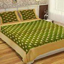 Ikat cotton bedsheet/bedspread by Rex Exports