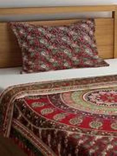 Kalamkari Bed Sheet by Rex Exports