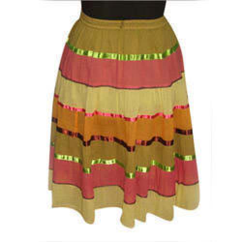 Designer Multi Color Skirt