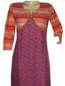 cotton printed straight kurti