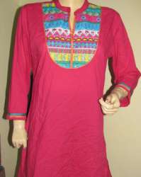 dyed cotton kurti