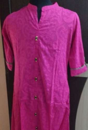 jacuard kurti