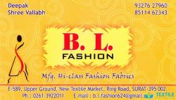 B L Fashion logo icon