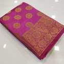 Designer Tussar silk saree thumb 3