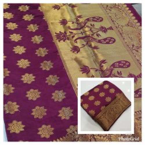 Stylish Tussar silk Saree by Swastik Creation