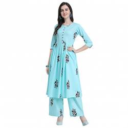 Buy Printed Cotton Kurta with Palazzo By TexStile