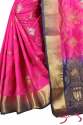 Cotton Silk Saree With Contrast Border thumb 7