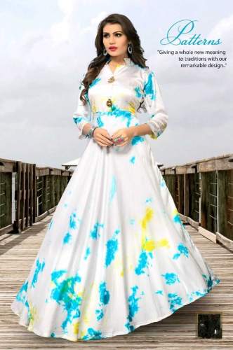 New Gown Style Kurti - Sibori