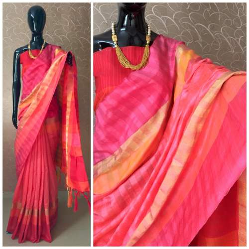 Raw silk saree