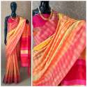 Raw silk saree thumb 1