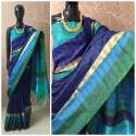 Raw silk saree thumb 6