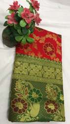 Soft Banarsi silk Saree