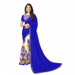 Embroidery  Georgette Sarees