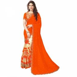 Georgette Embroidery Sarees