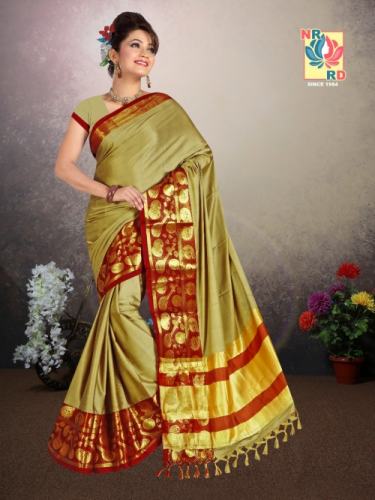 Designer Tussar saree