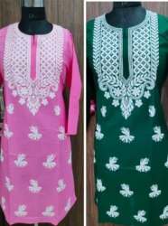 Formal Wear Lucknowi Chikan Work Kurti