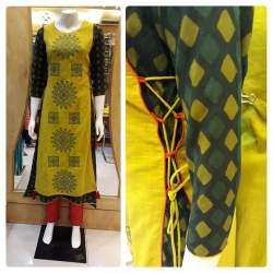 Ladies Long Cotton Kurtis