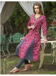 Kesar Cotton Kurtis 03