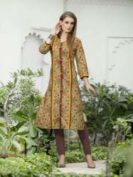 Kesar Cotton Kurtis 11