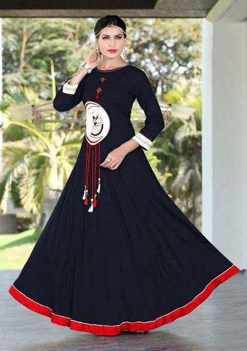 Ladies long designer Kurtis by Radhika Dresses