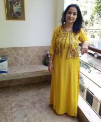 Jacket style Kurti Gown 