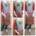 Readyamde Rayon Digital printed fancy Kurti 