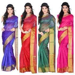 fancy cotton silk saree
