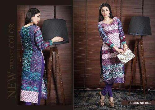 floral printed kurti by HET CREATION